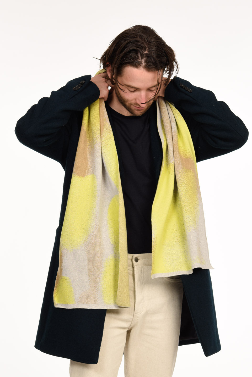 Luka Scarf - Gradient Yellow